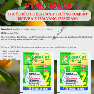 Thuốc kích thích sinh trưởng COMCAT 150WP A-Z Lúa Vàng (gói 7.55gram)