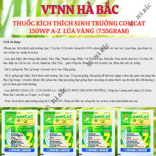 Thuốc kích thích sinh trưởng COMCAT 150WP A-Z Lúa Vàng (gói 7.55gram)