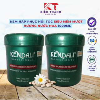 [Kendali] Kem ủ tóc siêu phục hồi Kendali Hương nước hoa 1000ml