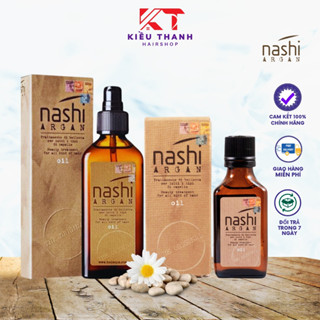  Nashi_chính_hãng Tinh dầu dưỡng tóc Nashi Argan Oil phục hồi tóc hư tổn 30ML  100ML 