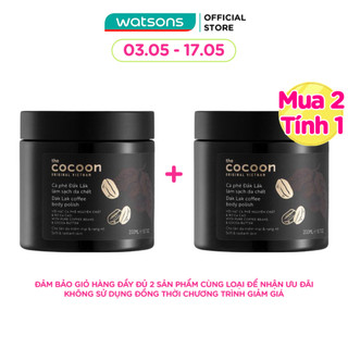 Tẩy Da Chết Cocoon Dak Lak Coffee Body Polish Từ Cà Phê Đak Lak 200ml