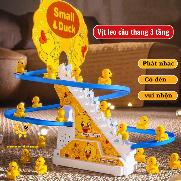 Vịt leo cầu thang đáng yêu cho bé - có đèn nhạc