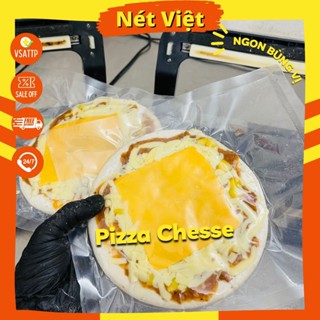Pizza Chesse, Thêm Lớp Phô Mai Miếng Thơm Ngậy Làm Sẵn Size 15cm, Pizza Đông Lạnh