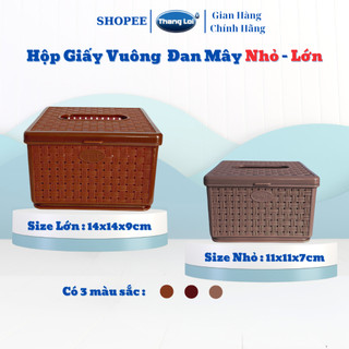  Hộp đựng giấy vuông dành cho nhà hàng quán ăn size nhỏ và size trung Nhựa Thắng Lợi 
