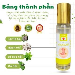 Thanh lăn mũi thông xoang osakan