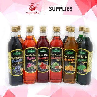 Siro golden farm tổng hợp các vị chai 520ml