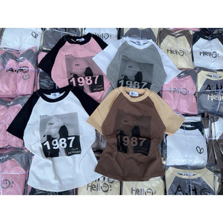 [ MÃ SALE LẺ MÀU VẢI ĐẸP - ĐƯỢC KIỂM HÀNG ] Áo thun PHÔM ÔM nữ ( cô gái 1987 )