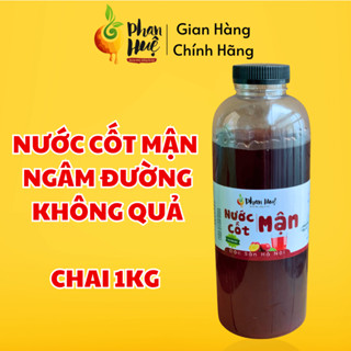 Nước cốt mận ngâm đường (Siro mận) chua ngọt Phan Huệ hộp 1kg đặc sản Hà Nội