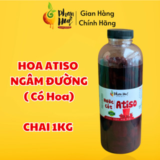 Nước cốt Atiso ngâm đường chua ngọt Phan Huệ hộp 1kg đặc Sản Hà Nội