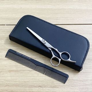 kéo cắt tóc - Hàng cao cấp, sắc bén + Lược cắt tóc