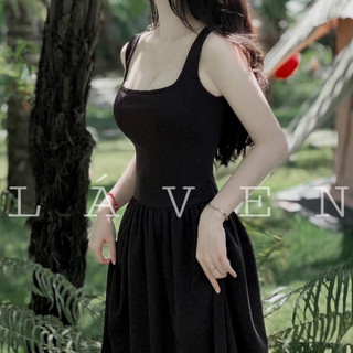 Đầm maxi hai dây bảng lớn hở lưng siêu hot hè 2024 p22
