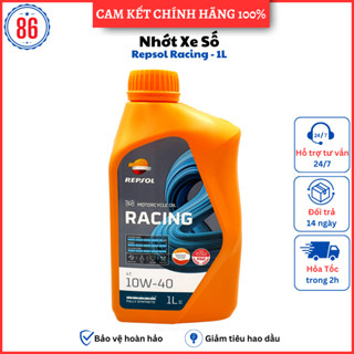 Nhớt Repsol Racing 10W40 4T Fully Synthetic 100% tổng hợp 1L