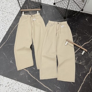 Q202- QUẦN SUÔNG KAKI MÀU KEM QC - 92CM
