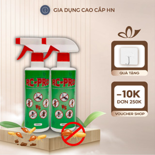Xịt Diệt Mối Mọt Tận Gốc RC PRO 500ml Xua Đuổi Ruồi Muỗi Kiến Gián Và Các Loại Côn Trùng Gây Hại