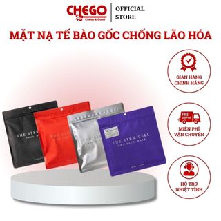 Mặt nạ tế bào gốc The Stem Cell dưỡng ẩm trắng da phục hồi làm trẻ hóa làn da bịch 30 miếng