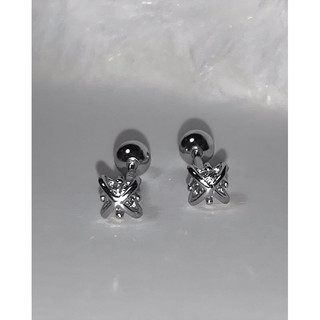 Luc Earrings | Khuyên Tai Luc đính đá Unisex