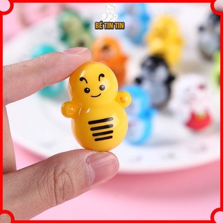 Combo Lật Đật Mini Phi Hành Gia Và Doremon Hello Kitty Ninja Squid Game Đồ Chơi Lật Đật Cho Bé.
