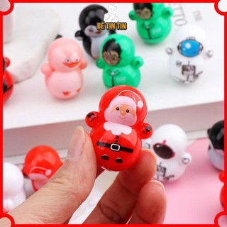 Combo Lật Đật Mini Phi Hành Gia Và Doremon Hello Kitty Ninja Squid Game Đồ Chơi Lật Đật Cho Bé.