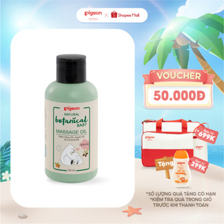 Dầu Massage Cho Bé Natural Botanical Pigeon 120ml