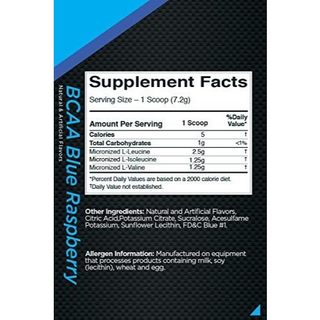 Thực phẩm bổ sung Rule 1 BCAA 30 - 60 servings (216g - 432g )