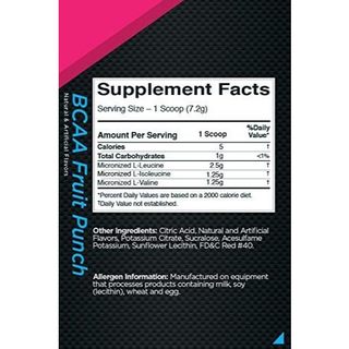 Thực phẩm bổ sung Rule 1 BCAA 30 - 60 servings (216g - 432g )