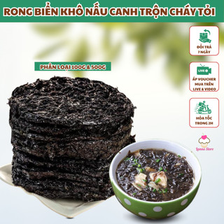 Rong biển khô nấu canh, rong mứt