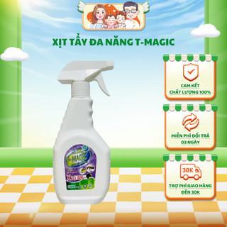 Xịt tẩy đa năng sạch siêu nhanh siêu tẩy dầu mỡ 500ml - góc nhà kem