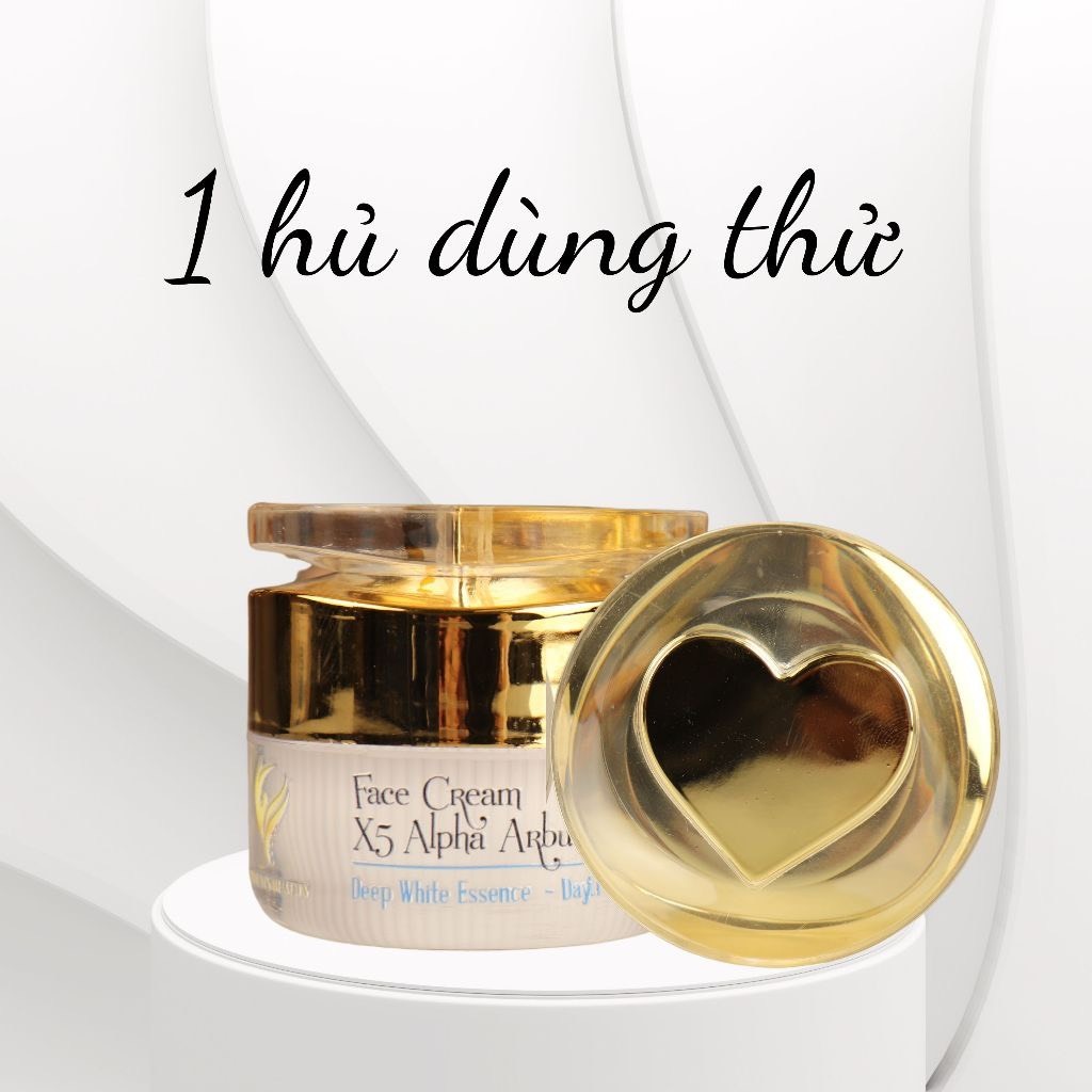 Kem Dưỡng Trắng Da Mờ Thâm Nám Kem Face X5 Alpha Arbutin X5 Dùng Ban Ngày 6g Phoenix Beauty
