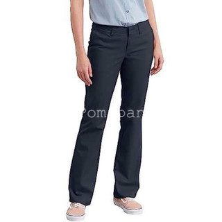 Q4472 - quần kaki ống loe đáy thấp