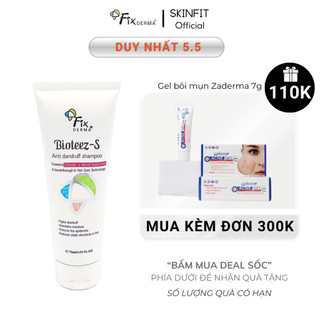 Dầu Gội Hỗ Trợ Làm Sạch Gàu Fixderma Bioteez-s Shampoo:giảm ngứa, giảm gàu...