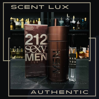[Scent Lux 10ml] Nước hoa nam 212 nâu, 𝒞𝒶𝓇ℴ𝓁𝒾𝓃𝒶 ℋℯ𝓇𝓇ℯ𝓇𝒶 212 Sexy Men
