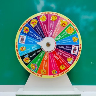 Vòng Quay ( Ăn Nhậu Khủng Long 16 - Cao 35cm x Đường Kính 25cm)