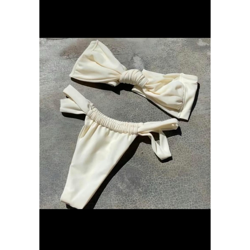 Bikini đồ bơi 2 mảnh nút cột ngực quần lọt khe | BigBuy360 - bigbuy360.vn