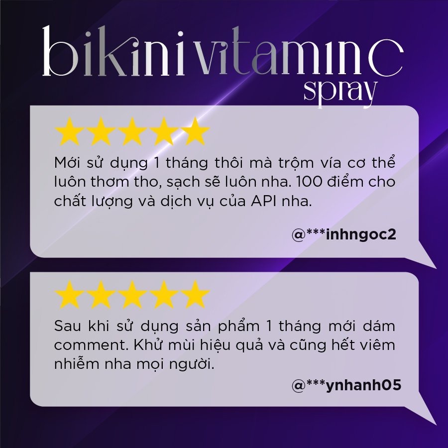 Xịt Thơm Vùng Kín Nữ Api Bikini Spays 30ml