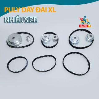 Puly XL bánh răng truyền động dây đai XL xích coroa bản 10mm