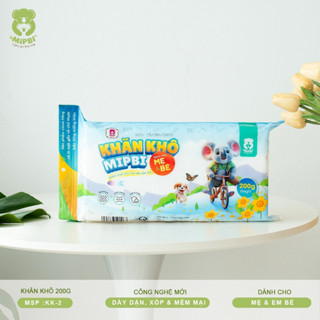  Khăn vải khô đa năng cao cấp Mipbi 200g 300g 