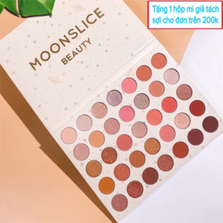  Bảng phấn mắt MOONSLICE Beauty Over The Moon 35 ô với màu nhũ lì mịn bền màu 