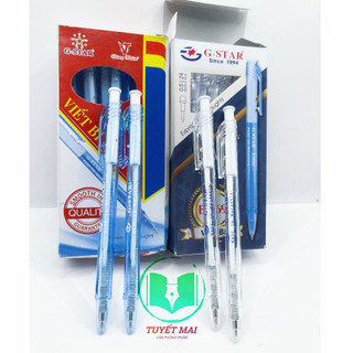 Hộp 24 cây viết bi gstar bp 69 ngòi 0,5mm mực xanh / bút bi gstar ngòi 0,5mm chất lượng tốt