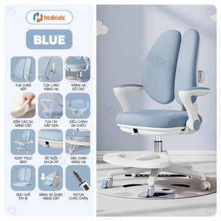Ghế ngồi học cho bé chống gù lưng FQ9, Ghế điều chỉnh chiều cao cho học sinh, chỉnh dáng, ngồi lành mạnh chuẩn tư thế.