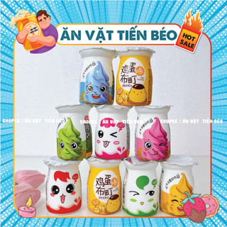Thạch Sữa Chua Pudding Yogurt Đài Loan, Thạch Caramel / Thạch Dừa Pudding Trứng