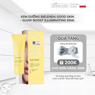 Kem dưỡng Bielenda Good Skin - Glow Boost Illuminating dưỡng trắng, làm mờ thâm nám, tàn nhang 50ml