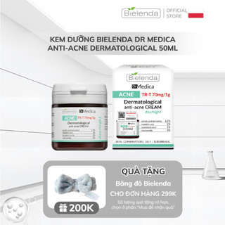 Kem dưỡng Bielenda Dr. Medica Anti-Acne Dermatological giảm mụn, mờ thâm 50ml