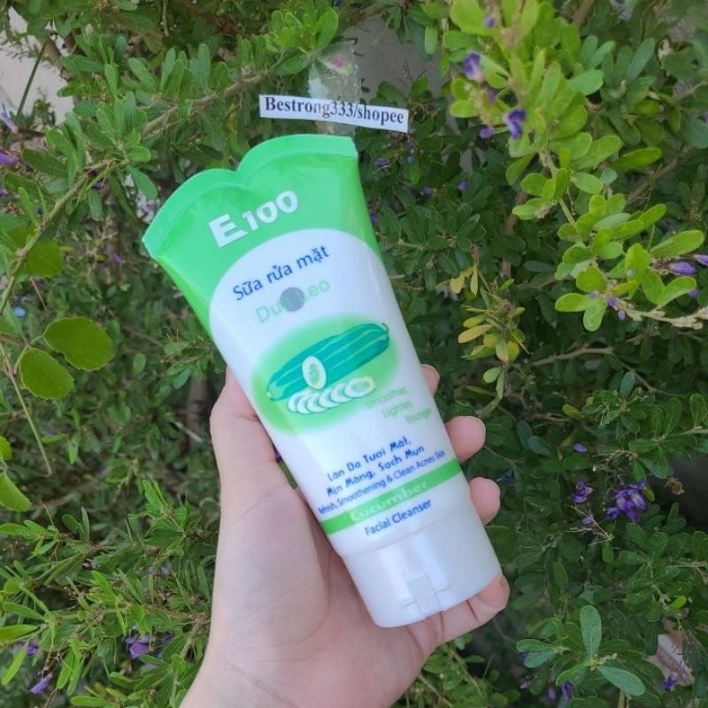 Sữa rửa mặt E100 dưa leo 100g