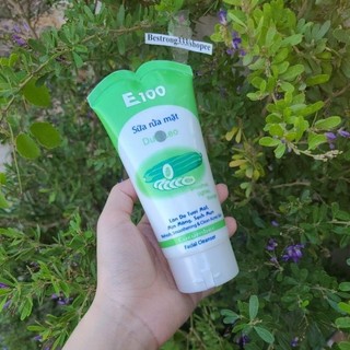 Sữa rửa mặt E100 dưa leo 100g