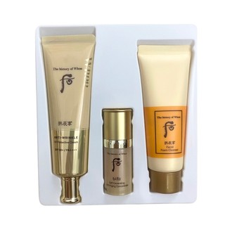 [Mẫu mới] Bộ Kem Chống Nắng Chống Nhăn Whoo Jinheayoon Sun Wrinkle Sun Special Set 4sp SPF 50+/PA++++