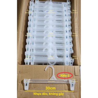 Móc kẹp dẻo người lớn đủ màu đủ size