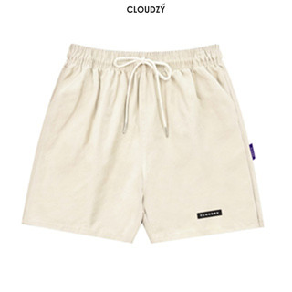 Quần đùi nam nữ QS KAKI TRƠN CLOUDZY 1 cotton mềm mịn unisex thể thao cao cấp ống rộng bigsize