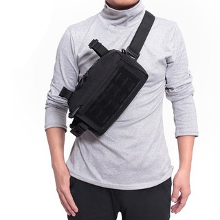 Túi đeo chéo thời trang nam EDC nhiều ngăn phụ