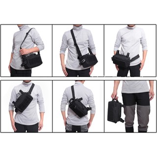 Túi đeo chéo thời trang nam EDC nhiều ngăn phụ