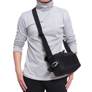 Túi đeo chéo thời trang nam EDC nhiều ngăn phụ